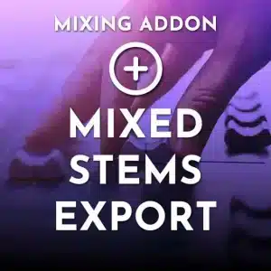 Mixing Monster Mixing Service - Addon Mixed Stems Export