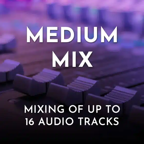 Medium Mix 1 Mixing Monster Mixing Service - Medium Mix