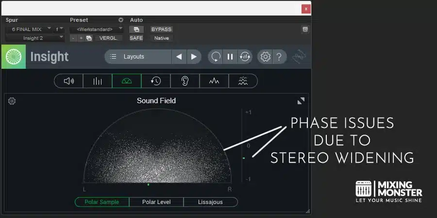 Phase Issues Due To Stereo Widening Phase Issues Due To Stereo Widening