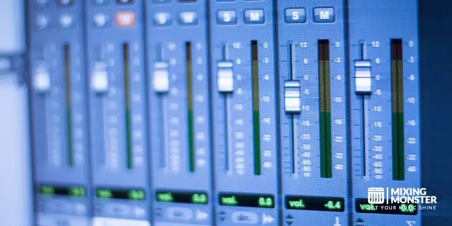 Volume Faders In A Daw Volume Faders In A Daw