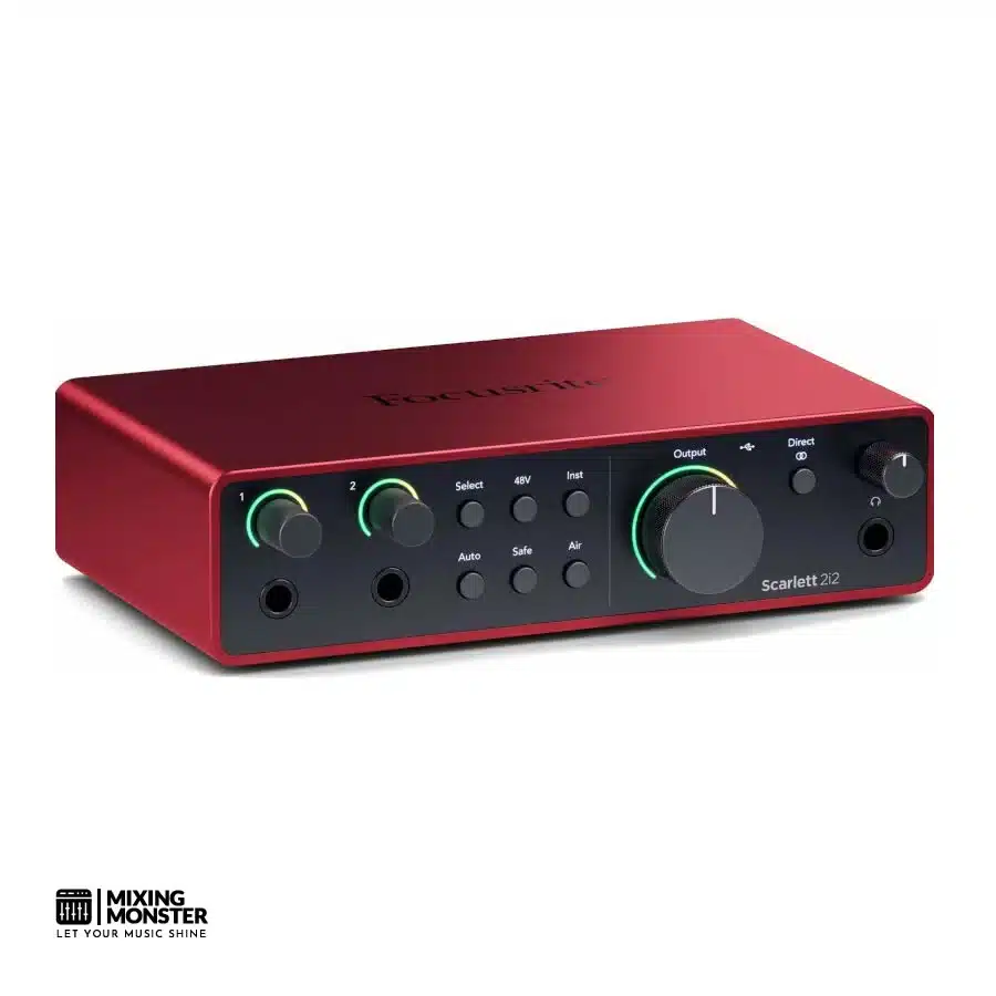 15 Best Audio Interfaces For Music Production 2026 | Top Picks 1 Focusrite Scarlett 2I2 4Th Gen