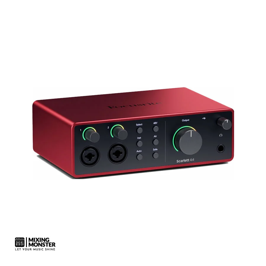 15 Best Audio Interfaces For Music Production 2026 | Top Picks 14 Focusrite Scarlett 4I4 4Th Gen