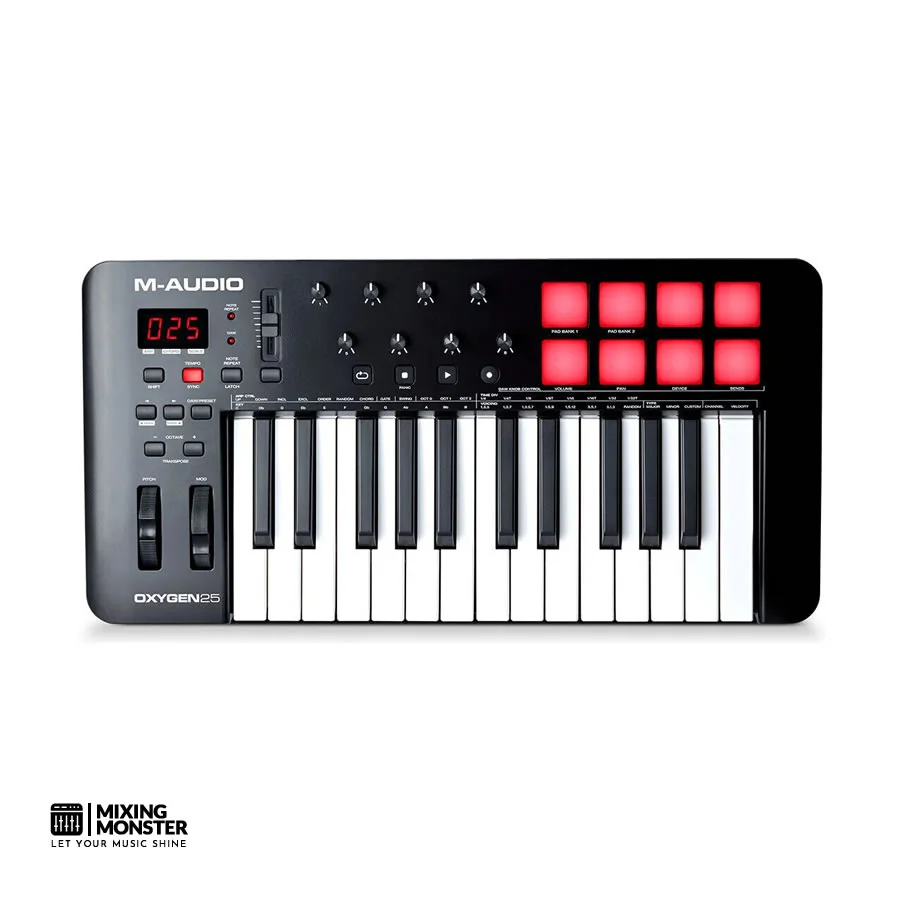 9 Best Midi Keyboards 2026 | Top Controllers For Every Budget 7 M-Audio Oxygen 25 Mkv