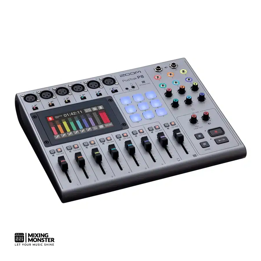 10 Best Podcast Mixers | Pro Crystal-Clear Podcasting 2026 13 Zoom Podtrak P8