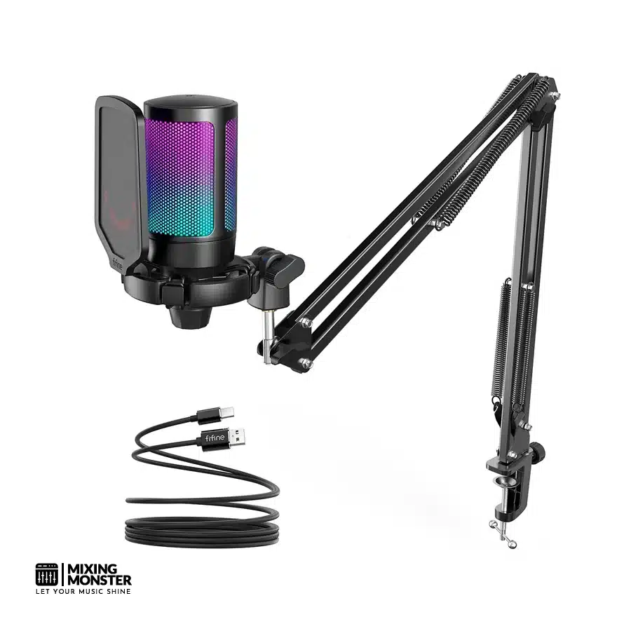 9 Best Gaming Microphones | Level Up Your Gaming Mic 2026 1 Fifine Ampligame A6T