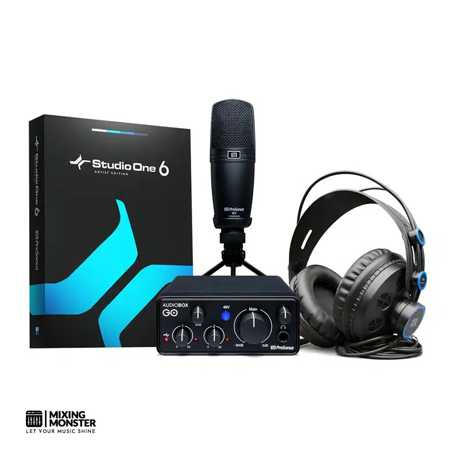 11 Best Home Recording Studio Kit Bundles Reviewed 2026 1 Presonus Audiobox Go Creator Bundle