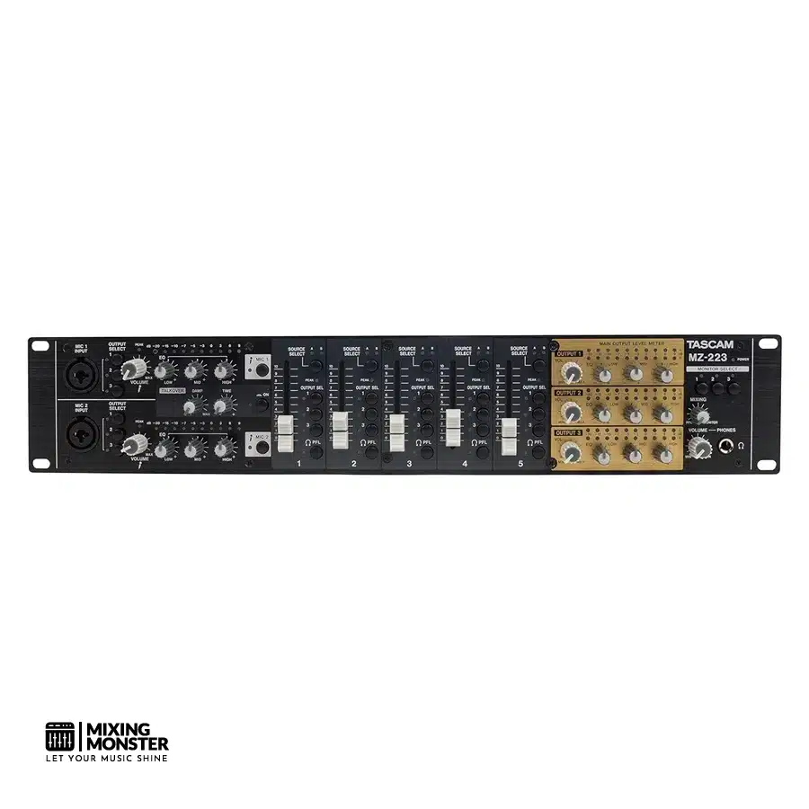 12 Best Rack Mixers 2026 | Top Picks For 19 Inch Racks 9 Tascam Mz-223