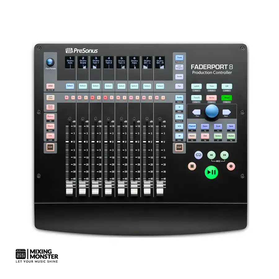 9 Best Daw Controllers | Choices For Every Budget In 2026 2 Presonus Faderport 8