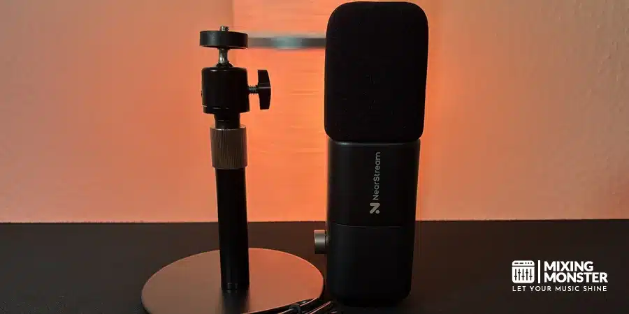 Nearstream Am25X Microphone Detail Nearstream Am25X Microphone Detail