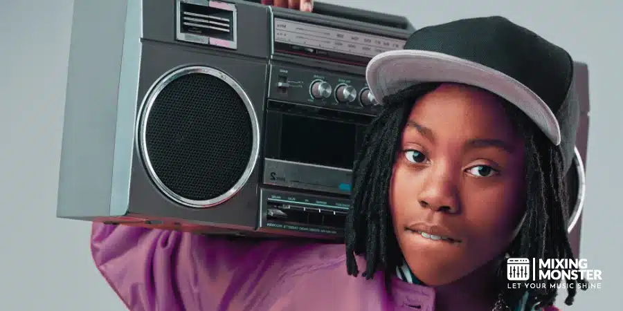 Hip-Hop Ghettoblaster Hip-Hop Ghettoblaster